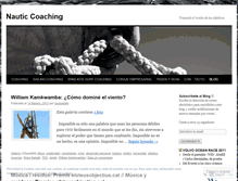 Tablet Screenshot of nauticcoaching.wordpress.com