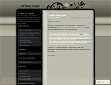 Tablet Screenshot of livingcaptured.wordpress.com