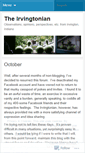 Mobile Screenshot of irvingtonian.wordpress.com