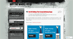 Desktop Screenshot of buythewholefield.wordpress.com