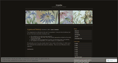 Desktop Screenshot of handpaintedpottery.wordpress.com