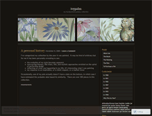 Tablet Screenshot of handpaintedpottery.wordpress.com