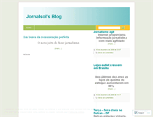 Tablet Screenshot of jornalsol.wordpress.com