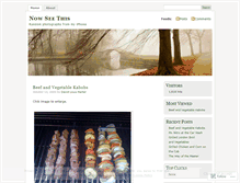 Tablet Screenshot of nowseethis.wordpress.com