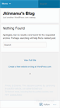 Mobile Screenshot of jkinnama.wordpress.com