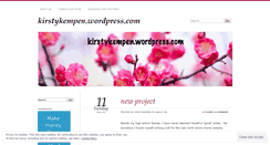 Desktop Screenshot of kirstykempen.wordpress.com