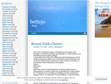 Tablet Screenshot of bettejo.wordpress.com