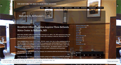 Desktop Screenshot of lifestylebethesda.wordpress.com