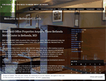 Tablet Screenshot of lifestylebethesda.wordpress.com