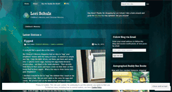 Desktop Screenshot of lorischulz.wordpress.com