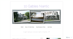 Desktop Screenshot of 10gablesniantic.wordpress.com