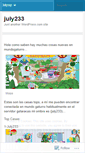 Mobile Screenshot of july233.wordpress.com