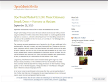 Tablet Screenshot of openmusicmedia.wordpress.com