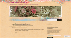 Desktop Screenshot of creaconabalorios.wordpress.com