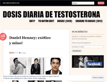 Tablet Screenshot of dosisdiariasdetestosterona.wordpress.com