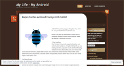 Desktop Screenshot of mylifemyandroid.wordpress.com