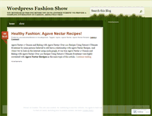 Tablet Screenshot of fsshow.wordpress.com