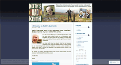Desktop Screenshot of keithsdadkeith.wordpress.com