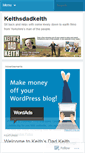 Mobile Screenshot of keithsdadkeith.wordpress.com