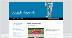 Desktop Screenshot of mayernik.wordpress.com