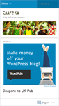 Mobile Screenshot of caapora.wordpress.com