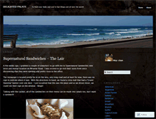 Tablet Screenshot of delighted.wordpress.com