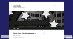 Desktop Screenshot of econoedu.wordpress.com