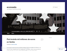 Tablet Screenshot of econoedu.wordpress.com