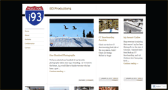 Desktop Screenshot of i93productions.wordpress.com