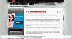 Desktop Screenshot of documentiamoci.wordpress.com