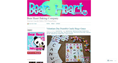 Desktop Screenshot of bearheartbakingco.wordpress.com