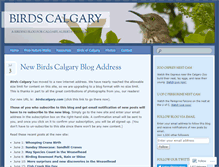 Tablet Screenshot of birdscalgary.wordpress.com