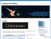 Tablet Screenshot of langkawibook.wordpress.com