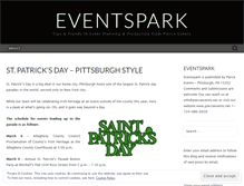 Tablet Screenshot of eventspark.wordpress.com
