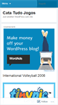 Mobile Screenshot of catatudojogos.wordpress.com