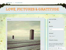 Tablet Screenshot of loveletterslove.wordpress.com