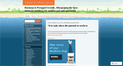 Desktop Screenshot of businesspartnermarketingcoach.wordpress.com