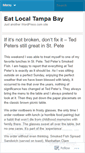 Mobile Screenshot of eatlocaltampabay.wordpress.com