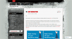 Desktop Screenshot of clubedosvigaristas.wordpress.com