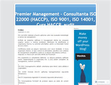 Tablet Screenshot of consultantaisoprem.wordpress.com