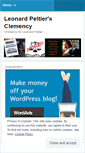 Mobile Screenshot of freeleonardpeltier.wordpress.com