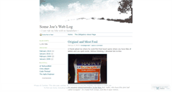 Desktop Screenshot of joemeade.wordpress.com
