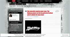 Desktop Screenshot of gvibration2012.wordpress.com