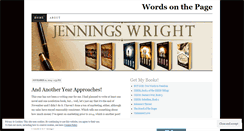 Desktop Screenshot of jenningswright.wordpress.com
