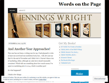 Tablet Screenshot of jenningswright.wordpress.com