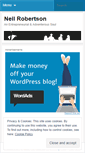 Mobile Screenshot of neilrobertson.wordpress.com