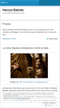 Mobile Screenshot of henrysbatista.wordpress.com