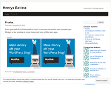 Tablet Screenshot of henrysbatista.wordpress.com