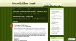 Desktop Screenshot of bournvillecouncil.wordpress.com