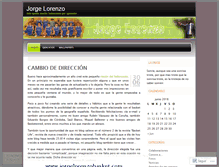 Tablet Screenshot of jorgelorenzo.wordpress.com